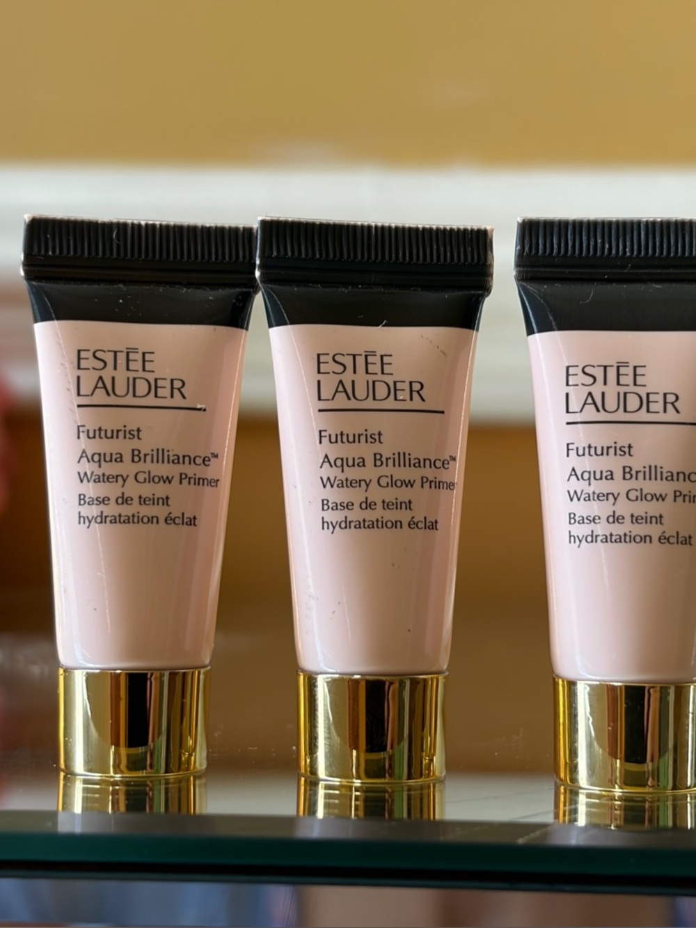 Estée Lauder Futurist Aqua Brilliance™ Watery Glow Primer Mini Size 3pcs